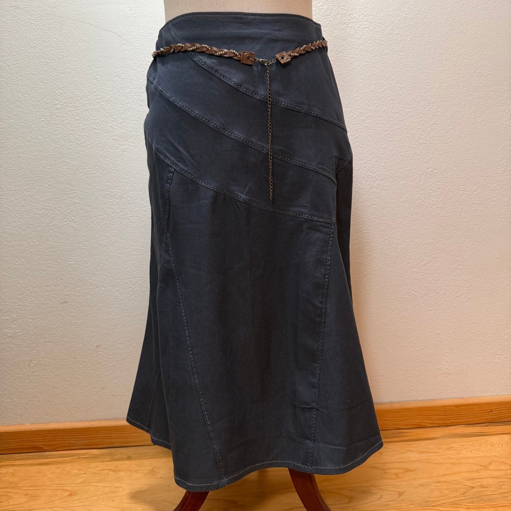 Kim‎ Parrish Collection Western Cowgirl Aline Midi Skirt Size 12